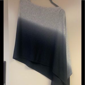 Women's 100% Cashmere Spacedye Poncho OSFA